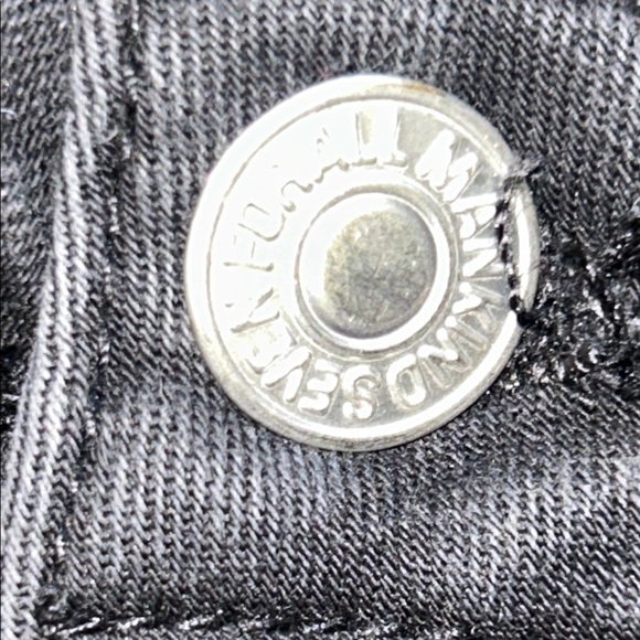 7 For All Mankind Kids Black Jeans - Picture 10 of 16